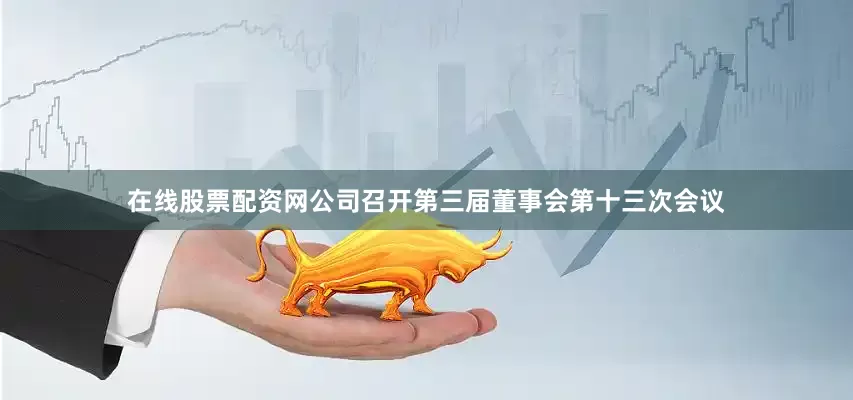 在线股票配资网公司召开第三届董事会第十三次会议